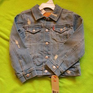 new jean jacket . Toddler 4